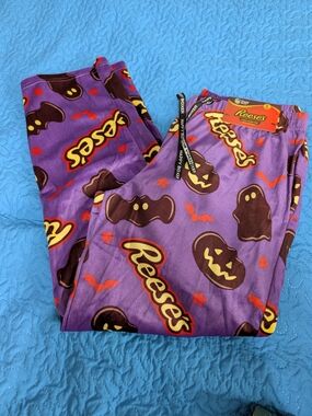 Kids' Purple Halloween Pajama Pants